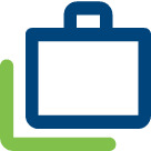 An icon of a briefcase
