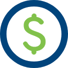 Icon of a dollar sign
