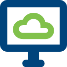 Icon of a computer monitor
