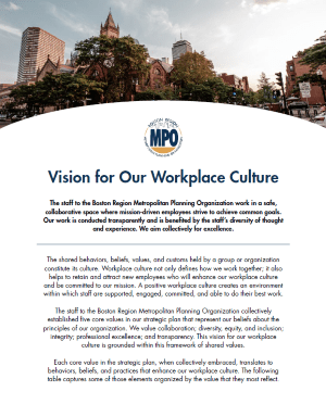 Thumbnail of Vision for our Workplace Culture PDF